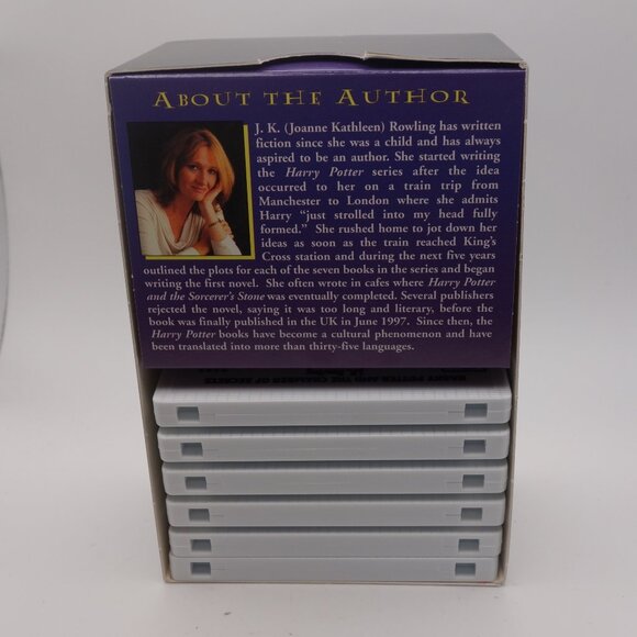 JK Rowling Harry Potter The Chamber of Secrets Six Cassettes ISBN 0-8072-8191-3 - Picture 9 of 16